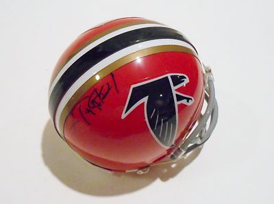 Desmond Trufant Signed Atlanta Falcons Mini Helmet w/COA 2013 Football
