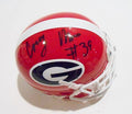 Corey Moore Signed Georgia Bulldogs Mini Helmet w/COA