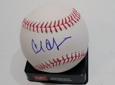 Carl Crawford Signed Official Major League Game Baseball w/COA Dodgers Rays