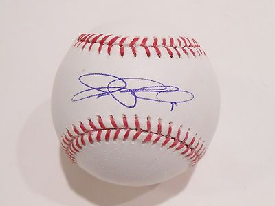 JP Arencibia Signed Official Major League Baseball w/COA Blue Jays J.P.