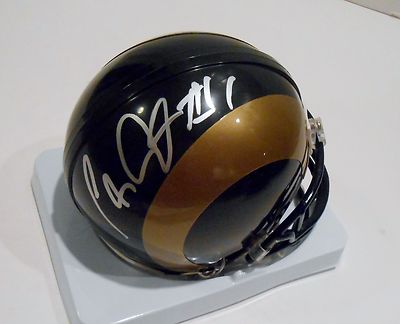 Tavon Austin Signed St. Louis Rams Mini Replica Helmet w/COA