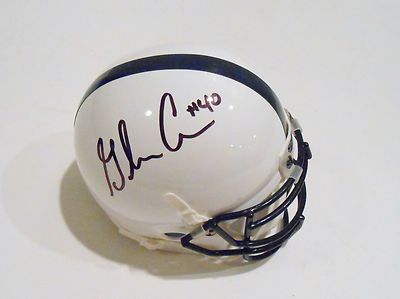 Glenn Carson Signed 2013 Penn State Nittany Lions Mini Helmet w/COA