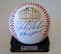 Hensley Meulens Signed 2012 World Series Baseball w/COA S. F. Giants Tigers #1