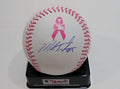 Mark Trumbo Signed 2013 Mother's Day Breast Cancer Baseball w/COA Angels #2