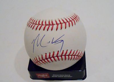 Matt Kemp Signed Official Major League Game Baseball w/COA L.A. Dodgers