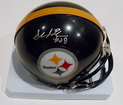 Shamarko Thomas Signed Pittsburgh Steelers Mini Replica Helmet w/COA