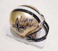 Willie Roaf Signed Mini Helmet w/COA New Orleans Saints Football