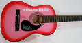 Kristen Kelly Signed Acoustic Guitar w/COA Ex-Old Man Brad Paisley Country