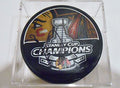 Viktor Stalberg Signed 2013 Stanley Cup Puck w/COA Chicago Blackhawks