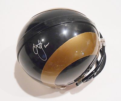 Cortland Finnegan Signed Mini Helmet w/COA St. Louis Rams Football