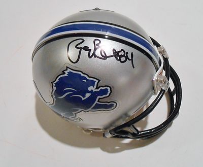 Ryan Broyles Signed Detroit Lions Mini Helmet w/COA 2013 Football