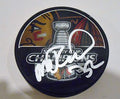 Michal Rozsival Signed 2013 Stanley Cup Puck w/COA Chicago Blackhawks #2
