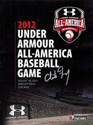 Clint Frazier Signed 2012 Under Armour Baseball All American Game Program