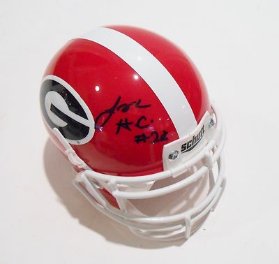 Josh Harvey-Clemons Signed Georgia Bulldogs Mini Helmet w/COA